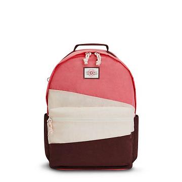 Kipling Damien Large Backpack Laptop Bags Valley Duo Pink | AU 1632RV